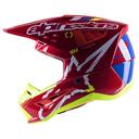 Alpinestars S-M5 Action Helmet White/Cyan/Blue XL