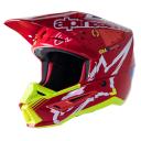 Alpinestars S-M5 Action Helmet White/Cyan/Blue Xs