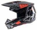 Alpinestars S-M5 Action Helmet White/Cyan/Blue Xs