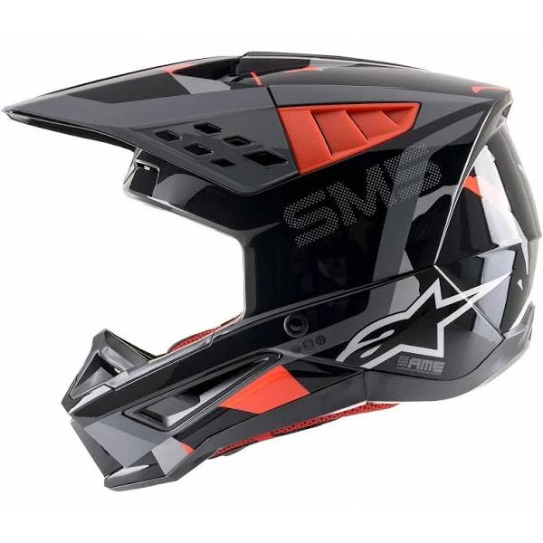 Alpinestars S-M5 Rover Helmet Anthracite/flo Red/Camo / Xs