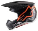 Alpinestars SM5 Action Helmet - Black/Cyan/Yellow - XL