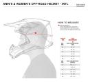Alpinestars SM5 Beam Helmet - Black/Gray/Red - Large