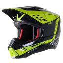 Alpinestars SM5 Beam Helmet - Black/Gray/Red - Small