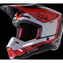 Alpinestars SM5 Beam Helmet - Black/Gray/Red - Small