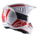 Alpinestars SM5 Helmet - Bond - Black/Red/Cyan