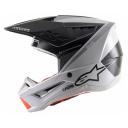 Alpinestars SM5 Helmet - Bond - Black/Red/Cyan