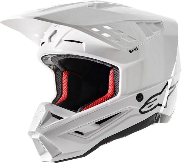 Alpinestars SM5 Helmet - Solid - Gloss White - XL 8303121-2180-XL