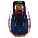 Alpinestars SM5 Solar Flare Helmet Black Blue Red