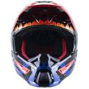 Alpinestars SM5 Solar Flare Helmet Black Blue Red