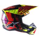 Alpinestars SM5 Solar Flare Helmet XX-Large Black/Gray/Gold
