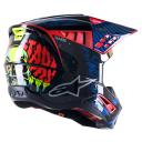 Alpinestars SM5 Solar Flare Helmet XX-Large Black/Gray/Gold