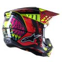 Alpinestars SM5 Solar Flare Helmet XX-Large Black/Gray/Gold
