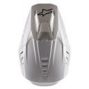 Alpinestars SM5 Solid Helmet (Large, White Glossy)