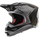Alpinestars Supertech M10 Alloy Helmet - silver/black/gold - 2XL