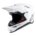 Alpinestars Supertech M10 Carbon Meta 2 Helmet - White/Red/Blue - XL