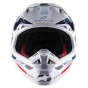 Alpinestars Supertech M10 Carbon Meta 2 Helmet - White/Red/Blue - XL