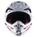 Alpinestars Supertech M10 Carbon Meta2 Helmet White/Red/Blue / Medium