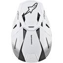 Alpinestars Supertech M10 Dyno Red/White Glossy Helmet