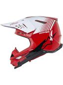 Alpinestars Supertech M10 Dyno Red/White Glossy Helmet