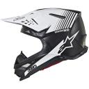 Alpinestars Supertech M10 Dyno Red/White Glossy Helmet