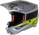 Alpinestars Supertech M5 Beam MX Offroad Helmet Black/Yellow XL, Size: XL (XL)