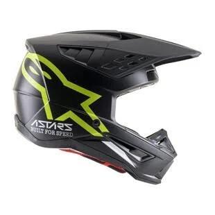 Alpinestars Supertech M5 Compass Helmet - Black/Yellow - 2XL