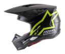 Alpinestars Supertech M5 Compass Helmet - Black/Yellow - XL