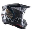 Alpinestars Supertech M5 Solar Flare Helmet - Black/Red/Yellow - M