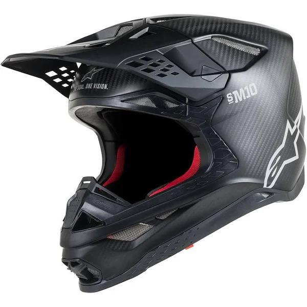 Alpinestars Supertech S-M10 Solid Helmet ECE Black