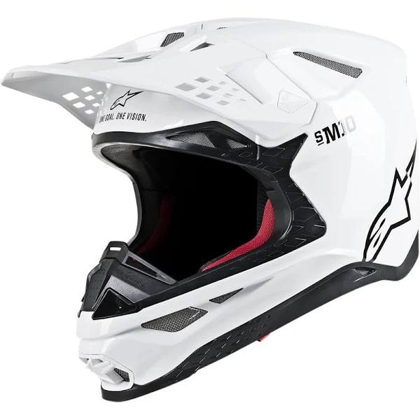 Alpinestars Supertech S-M10 Solid Helmet (White)