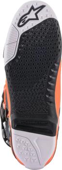 Alpinestars Tech 10 Boots Gray/Orange/Black/White 8