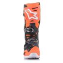Alpinestars Tech 10 Boots Gray/Orange/Black/White 8