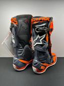 Alpinestars Tech 10 Boots Gray/Orange/Black/White 8