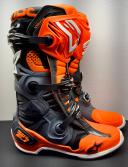 Alpinestars Tech 10 Boots Gray/Orange/Black/White 9