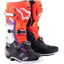Alpinestars Tech 10 Boots Grey/Orange/Blue Size 14