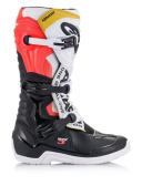 Alpinestars Tech 3 Boots - Black/White/Red/Fluo Yellow - 11