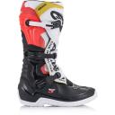 Alpinestars Tech 3 Boots - Black/White/Red/Fluo Yellow - 6