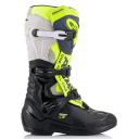 Alpinestars Tech 3 Boots - Black/White/Red/Fluo Yellow - 6