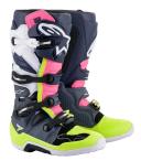 Alpinestars Tech 7 Black Orange White Blue Boots