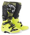 Alpinestars Tech 7 Boots Black Orange White Blue 16