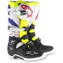 Alpinestars Tech 7 Boots Black Orange White Blue 5