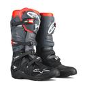 Alpinestars Tech 7 Enduro MX Boots Black-Grey-Red-FlouRed