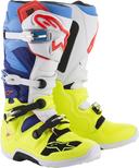 Alpinestars Tech 7 MX Boots Black-Orange-White-Blue 38