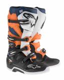Alpinestars Tech 7 MX Boots Black-Silver-White-Gold