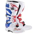 Alpinestars Tech 7 MX Boots Black-Silver-White-Gold