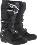 Alpinestars Tech 7 MX Boots Black-Silver-White-Gold