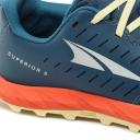 Altra Men's Superior 5, Blue/Orange / 10