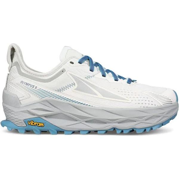 Altra Olympus 5 Shoes White Blue Women - 40.5