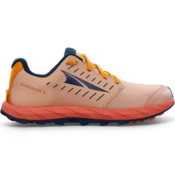 Altra Superior 5 Womens Trail Running Shoes - Dusty Pink - 10US
