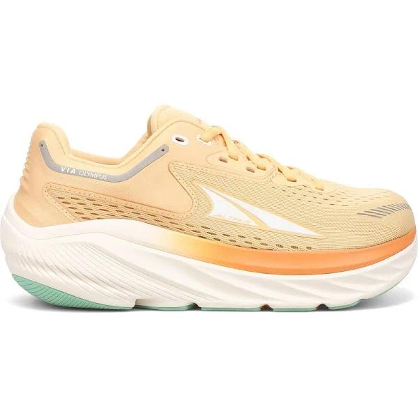 Altra Via Olympus - Womens Running Shoes - Green/Orange